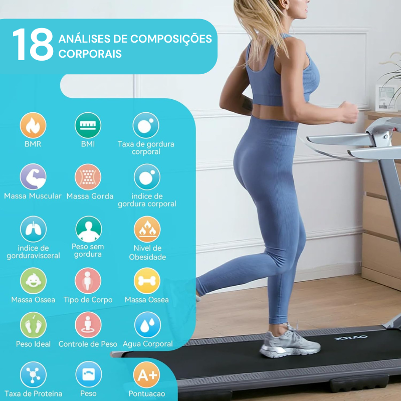 Balança Digital de Bioimpedância Bluetooth