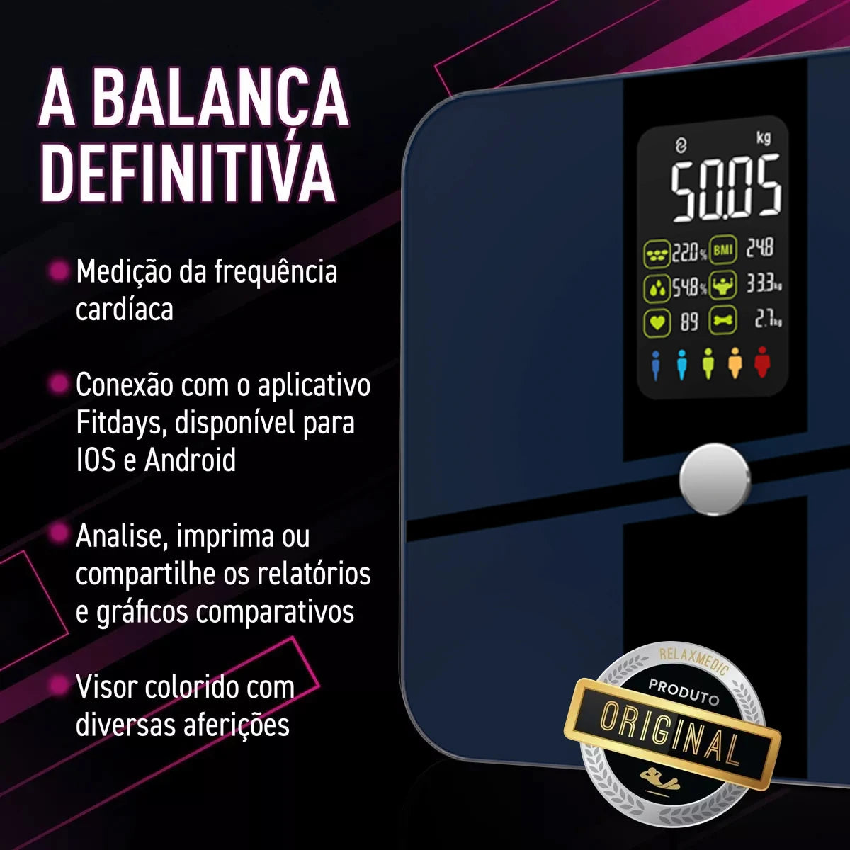 Balança de Bioimpedância