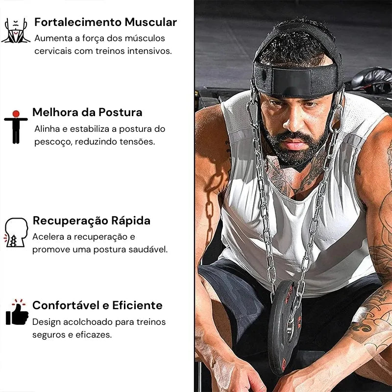 Endurafit Arnês de Pescoço Treinamento do Pescoço (20)