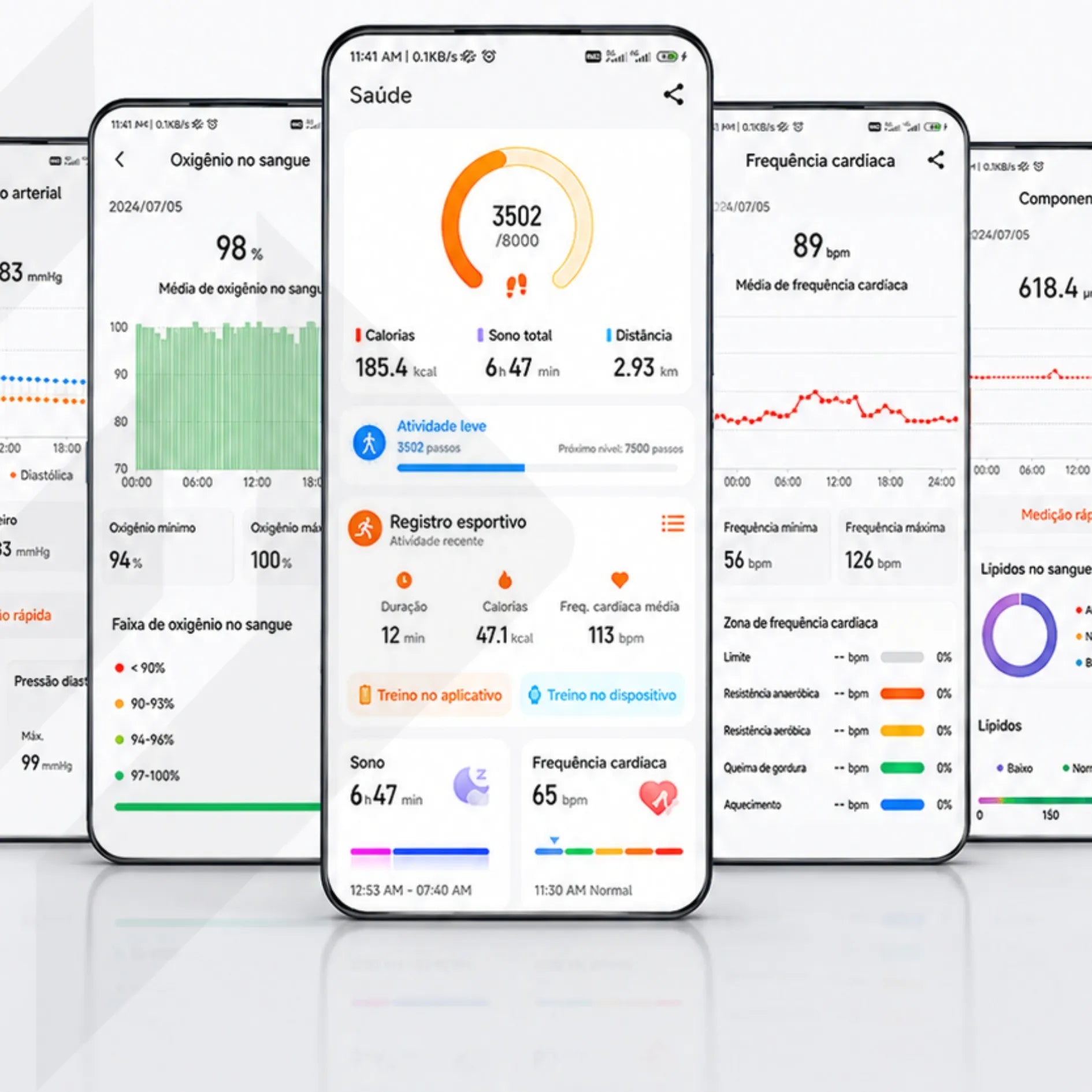 Pulseira Inteligente Sem Tela Loop Life – Sono, Saúde e Performance