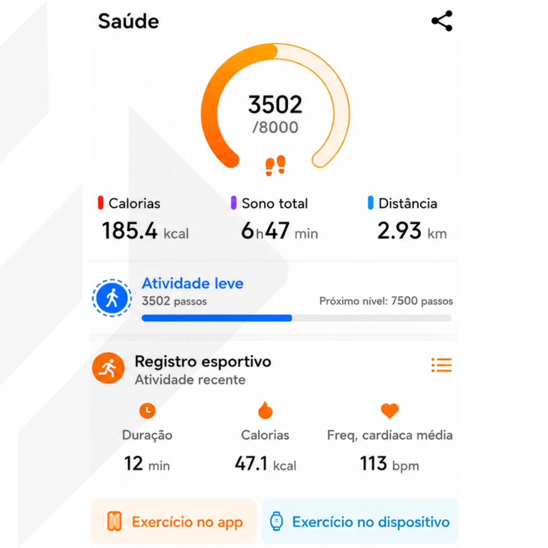 Pulseira Inteligente Sem Tela Loop Life – Sono, Saúde e Performance