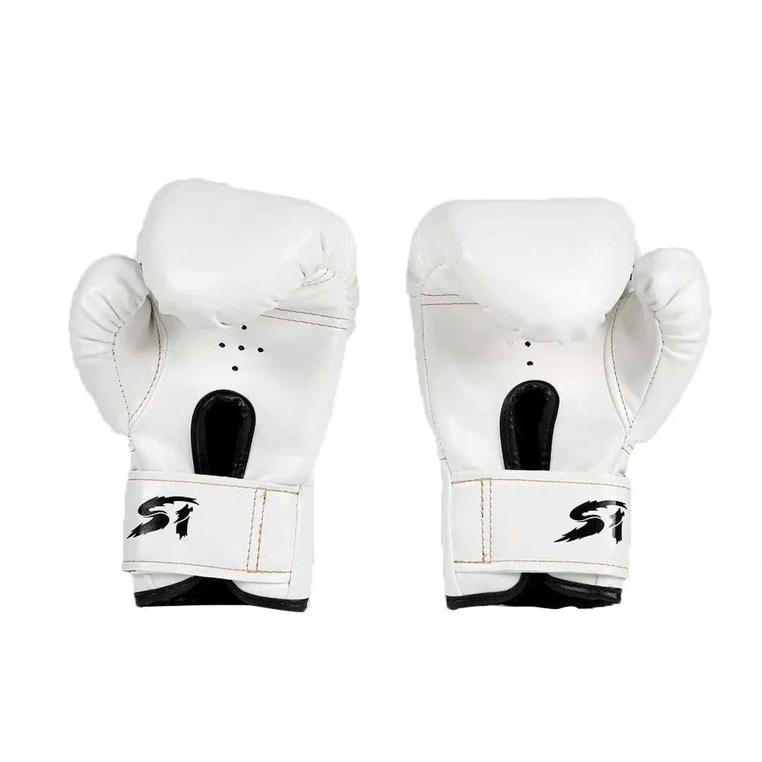 Detalhe da palma ventilada da Luva de Boxe Infantil 8oz Endurafit branca