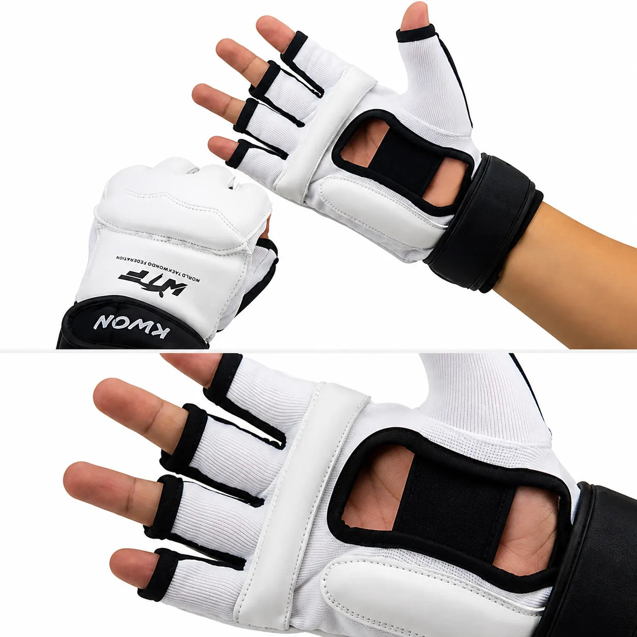 Luva de Boxe Infantil Meia Mão para Taekwondo
