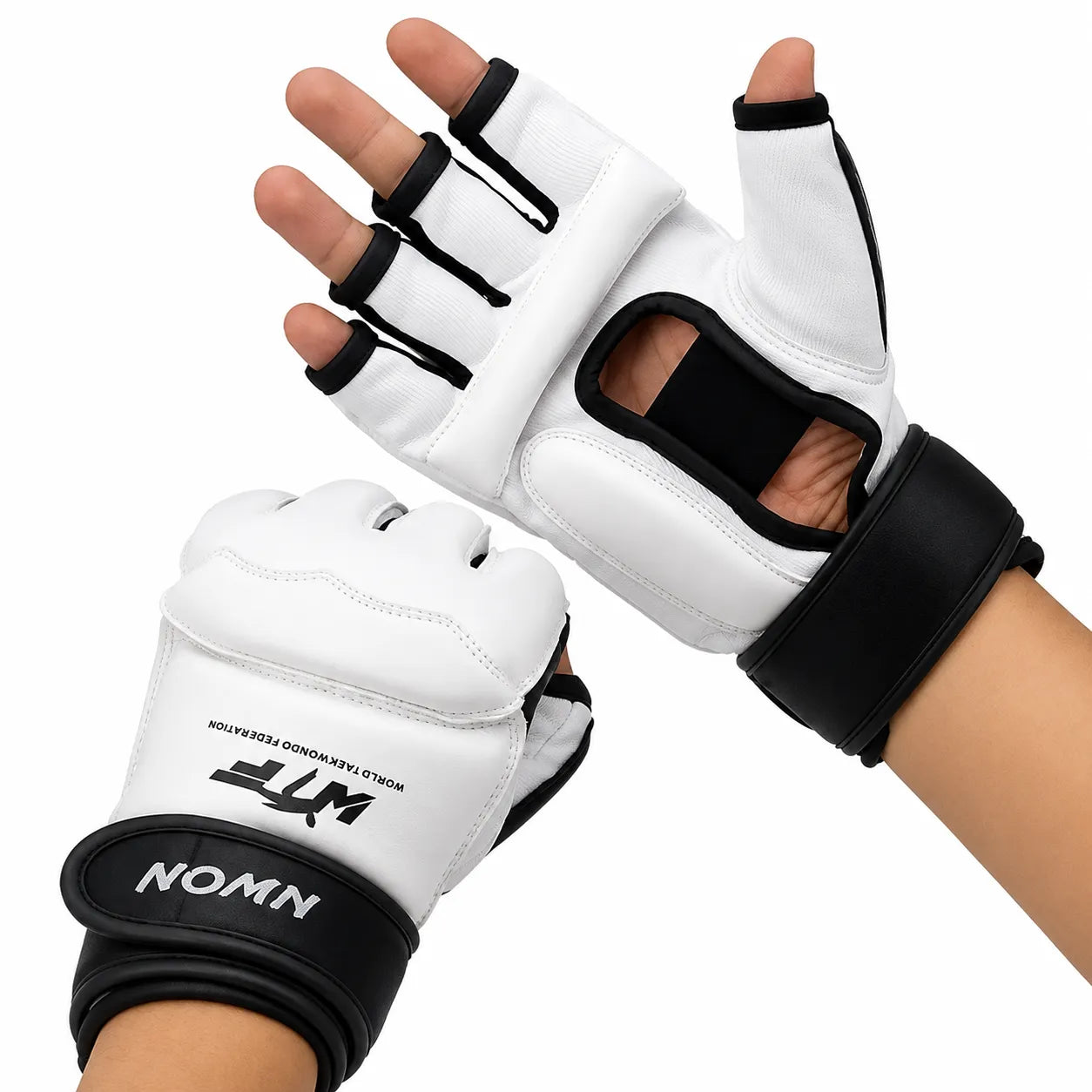 Luva de Boxe Infantil Meia Mão para Taekwondo